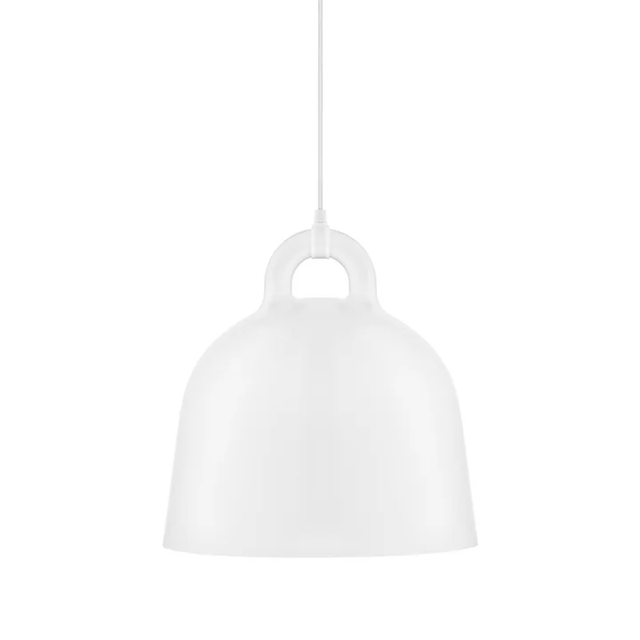 Kloklantaarn van Normann Copenhagen in wit (medium)