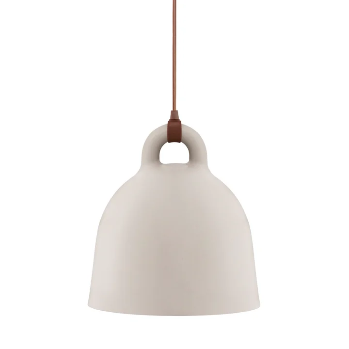 Bell Pendant Lamp van Normann Copenhagen in zand (medium)