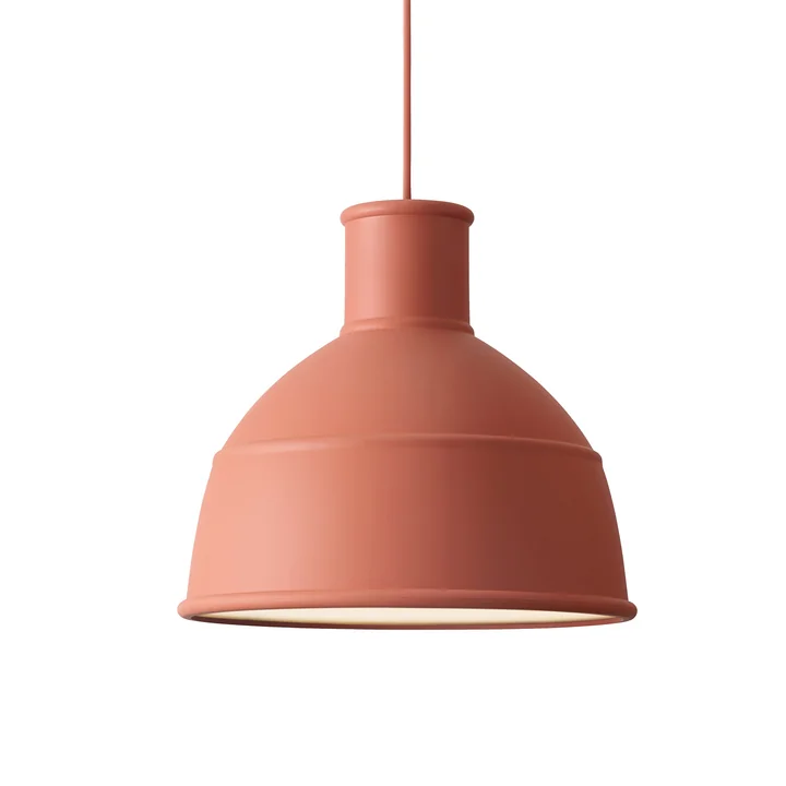 Unfold Hanglamp van Muuto in terracotta