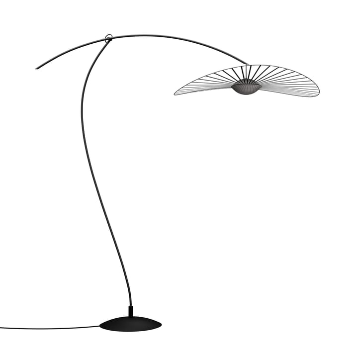 De Vertigo Nova Vloerlamp van Petite Friture , Ø 110 cm, zwart