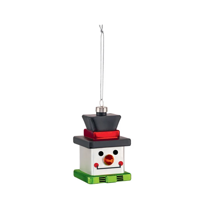 De Snow Cube Kerstboomversieringen van Alessi