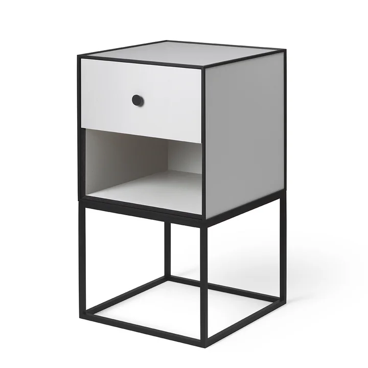 Frame Sideboard 35 (incl. lade), lichtgrijs van Audo