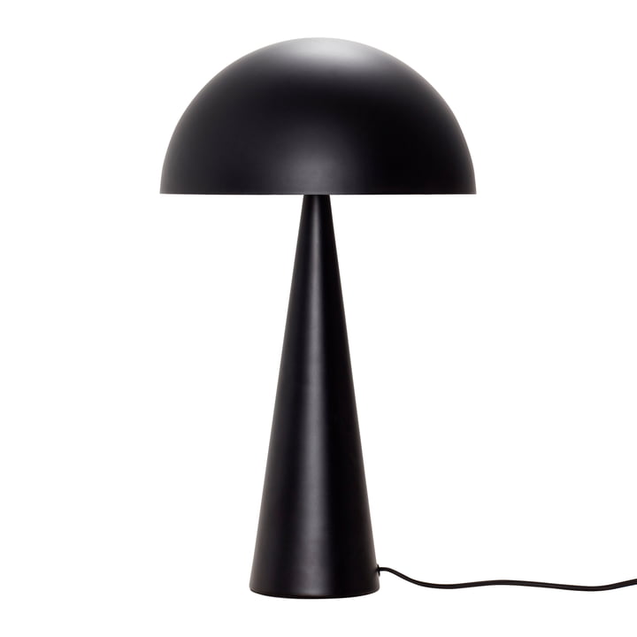 Tafellamp, zwart, groot van Hübsch Interior