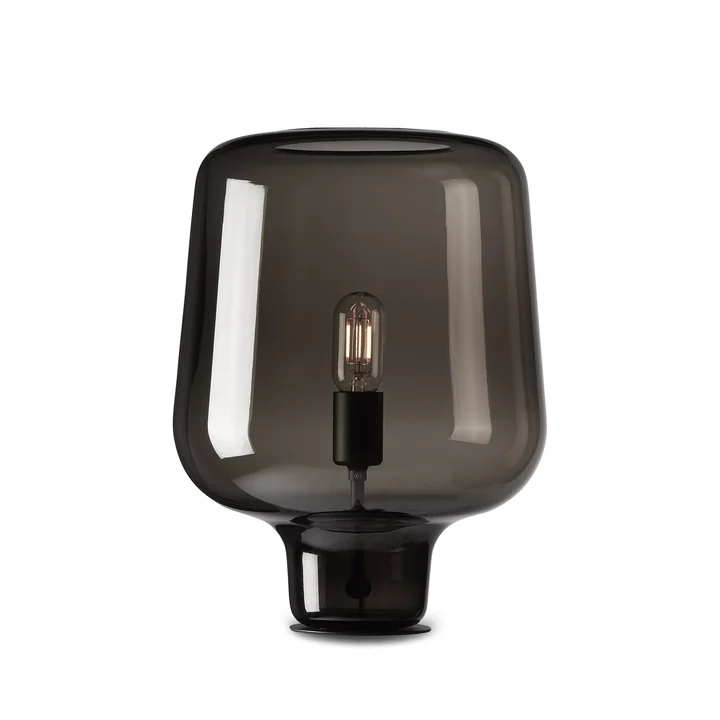 Zeg Mijn Naam tafellamp van Northern in rookgrijs/glanzend grijs / glanzend