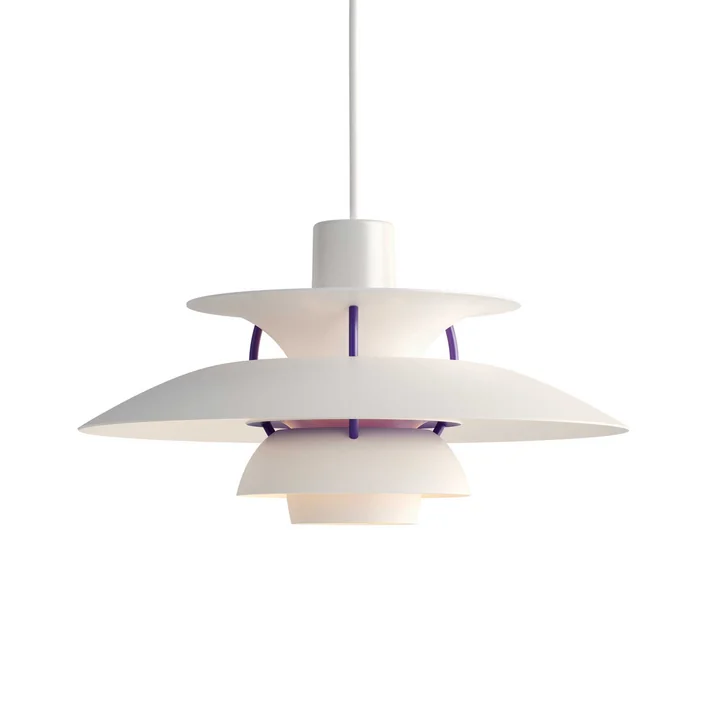 De Louis Poulsen - PH 5 Mini Hanglamp in Wit