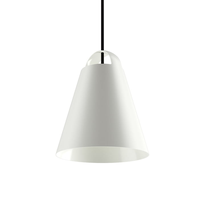 Bovenstaande hanglamp Ø 25 cm van Louis Poulsen in wit