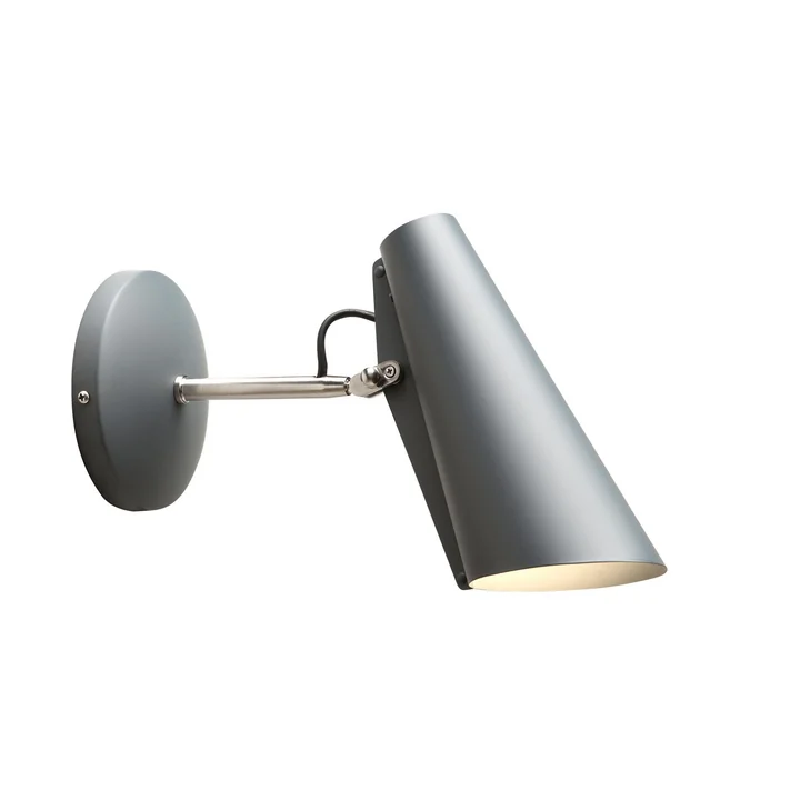 De Birdy Wandlamp kort van Northern in grijs/metallic