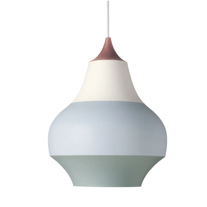 Cirkelvormige hanglamp Ø 380mm in koper van Louis Poulsen