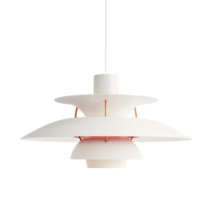 De Louis Poulsen - PH 5 hanglamp in modern wit
