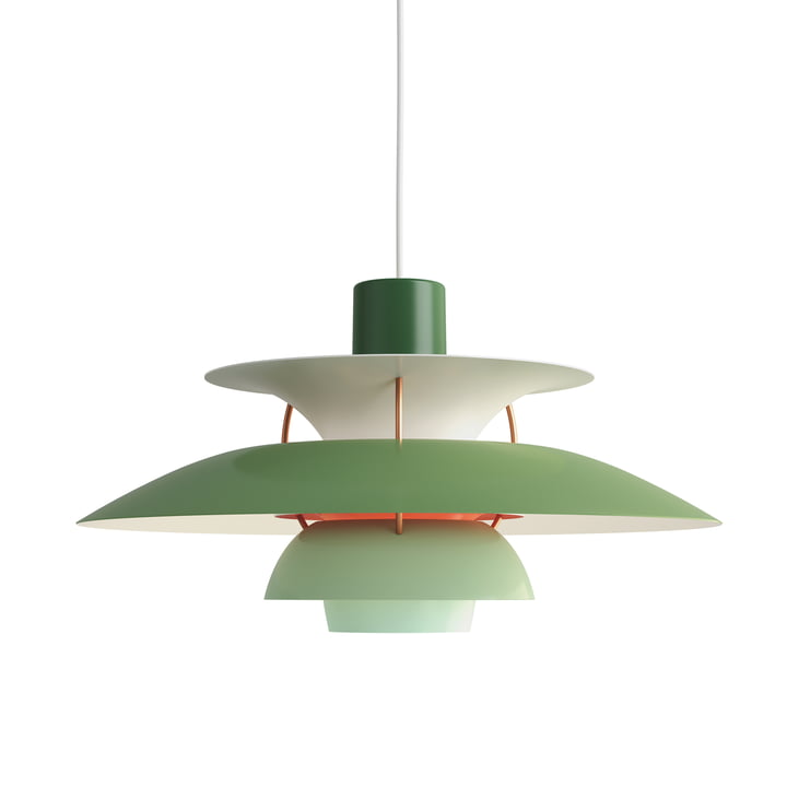 De Louis Poulsen - PH 5 hanglamp in groentinten