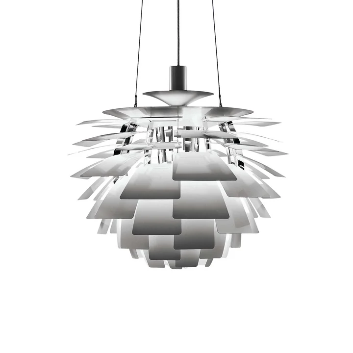 PH Artichoke Ø 60 cm van Louis Poulsen in roestvrij staal mat en gecoat