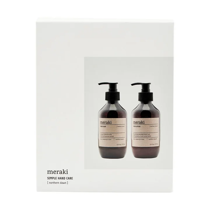 The Northern Dawn Hand Soap Gift Box & Hand Lotion van Meraki , 275 ml (set van 2)