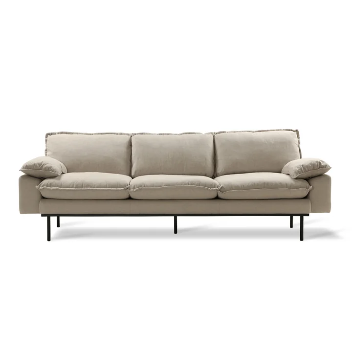 Retro Sofa, 4-zits, beige van HKliving