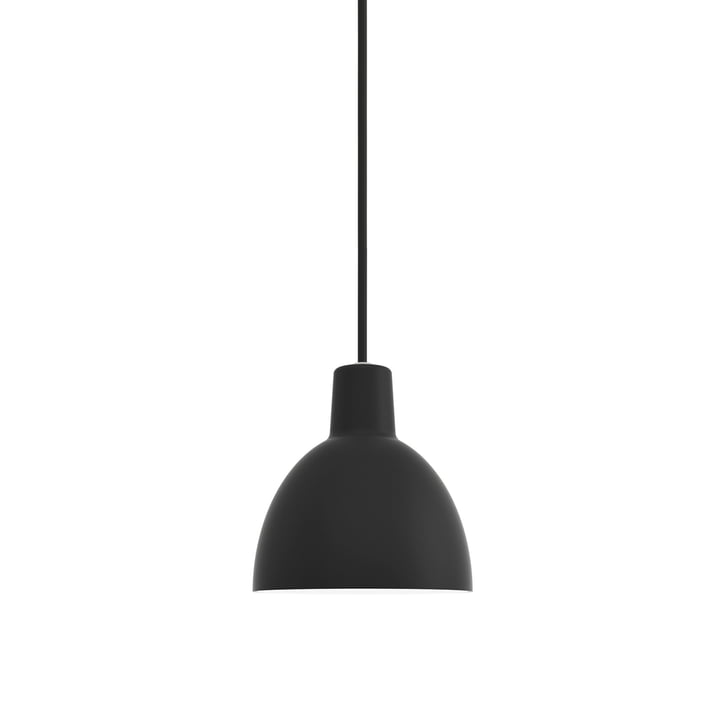 Toldbod 170 Hanglamp van Louis Poulsen in zwart (toevoerleiding zwart)