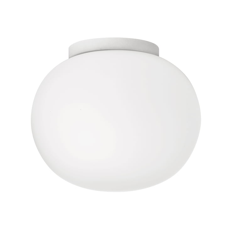 Mini Glo-Ball wand- en plafondlamp Ø 11,2 cm van Flos in wit
