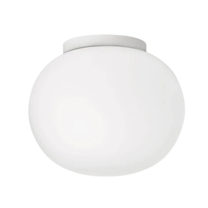 Mini Glo-Ball wand- en plafondlamp Ø 11,2 cm van Flos in wit