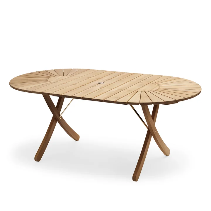 Selandia Tafel 180 x 100 cm, Teak van Skagerak