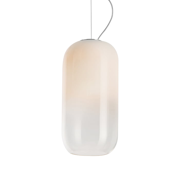 Gople hanglamp Ø 21 x H 42 cm van Artemide in wit