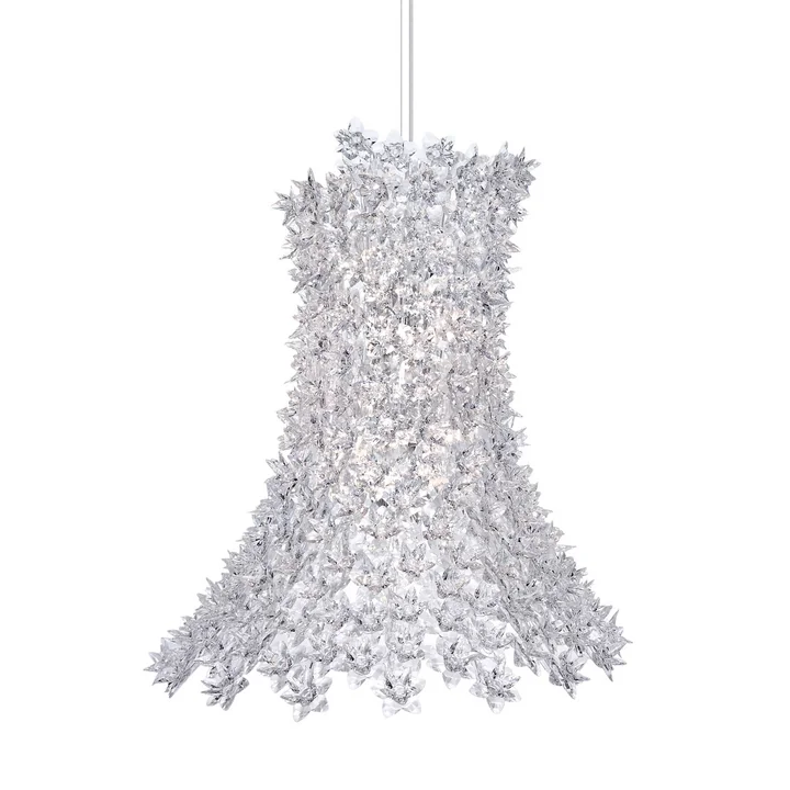 Bloom Hanglamp H 70 cm van Kartell in kristal.