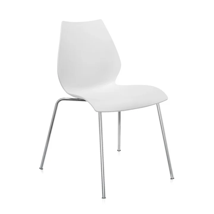 Kartell - Maui-stoel 2871, zinkwit