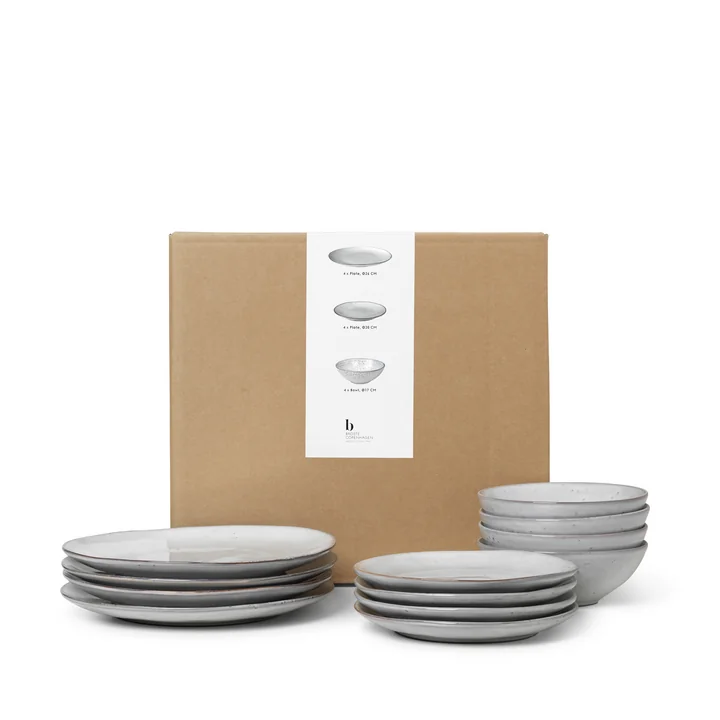 Nordic Sand Servies Dinner -set van Broste Copenhagen