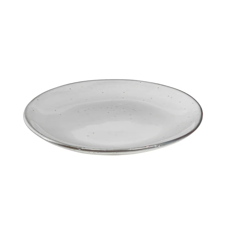 Nordic Sand Dessertbord Ø 20 x H 2,2 cm van Broste Copenhagen
