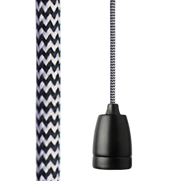 Klassiek zwart van NUD Collectie in zigzag