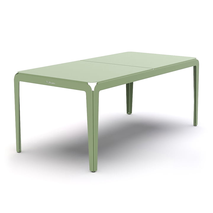 De Bended Table buitentafel van Weltevree , 180 x 90 cm, lichtgroen