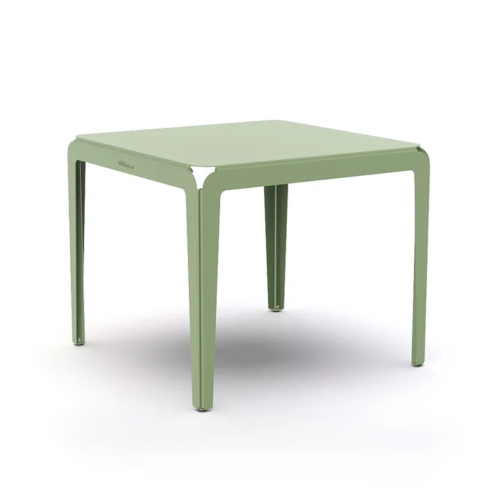 Bended Table Weltevree De bistrotafel van, 90 x 90 cm, lichtgroen