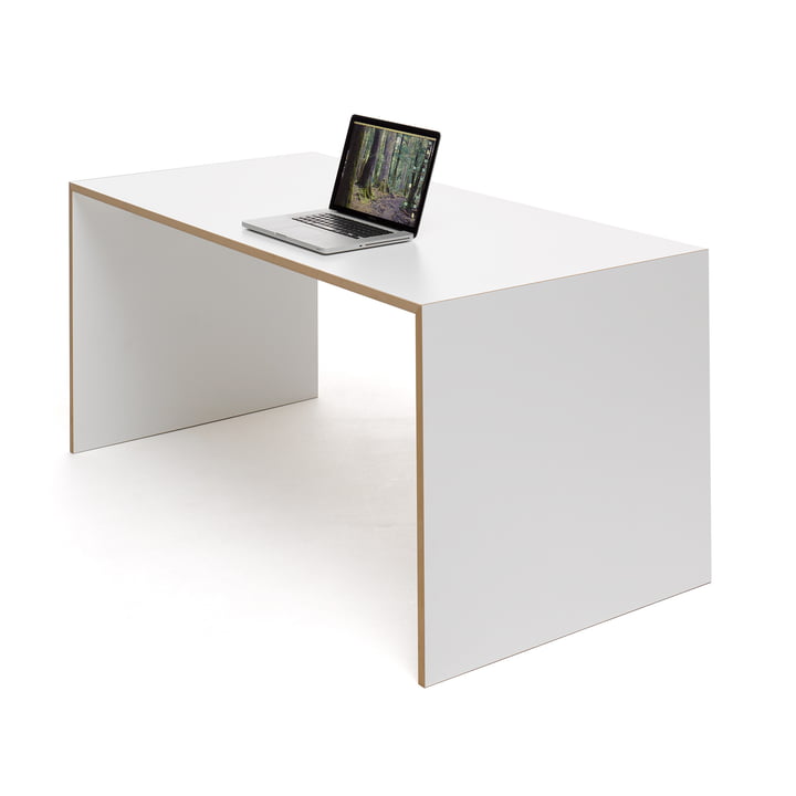 freistell Tojo Tafel 160 x 80 cm uit in wit