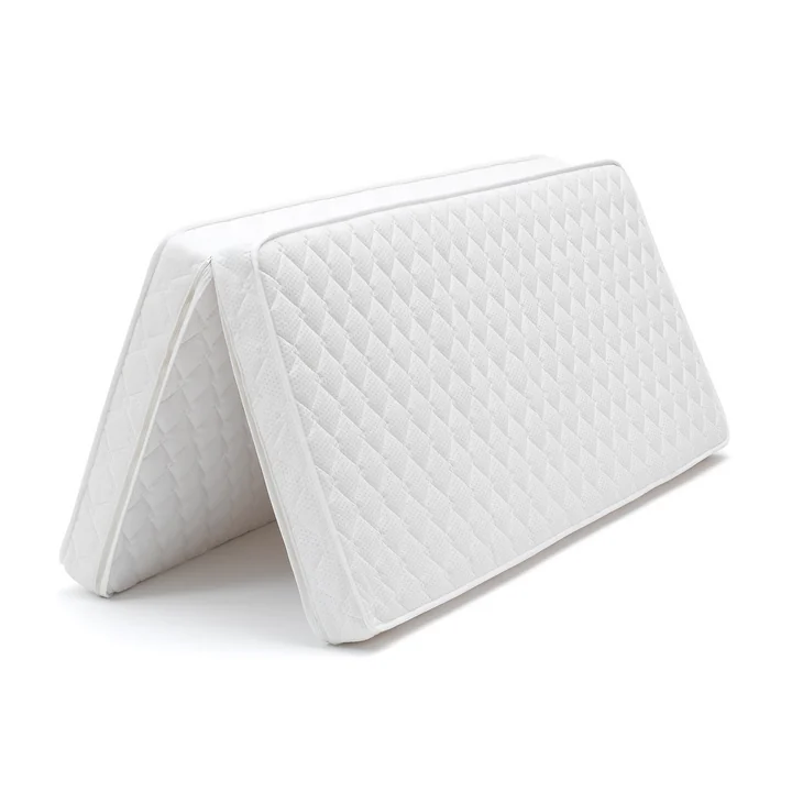 Ergo Falt Vouwmatras 90 (180) x 200 cm van Tojo doorgestikt in wit