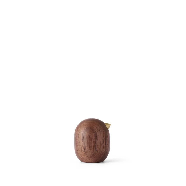 De Little Bird van Normann Copenhagen , 4,5 cm, walnoot