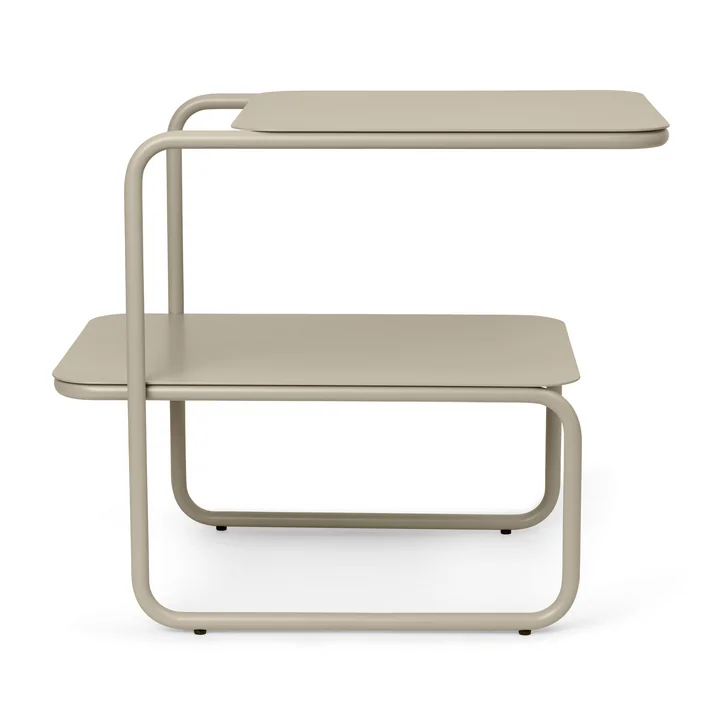 De Level bijzettafel van Ferm Living heeft geometrische vormen