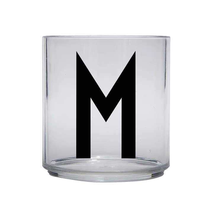 Het AJ Kids Personal drinkglas van Design Letters , M