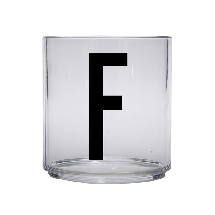 Het AJ Kids Personal drinkglas van Design Letters , F