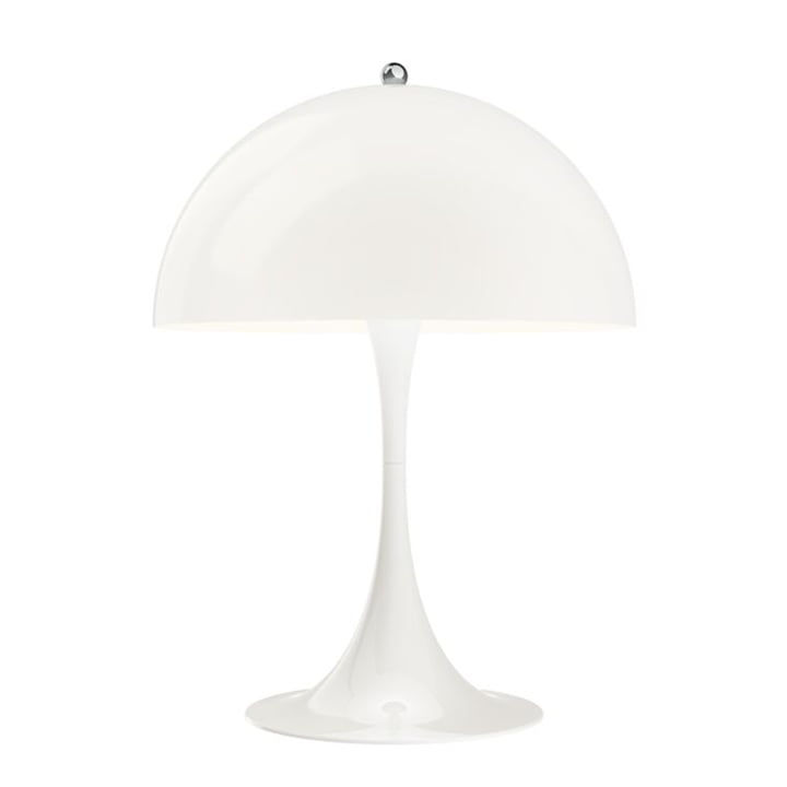 Panthella Tafellamp 320, wit van Louis Poulsen
