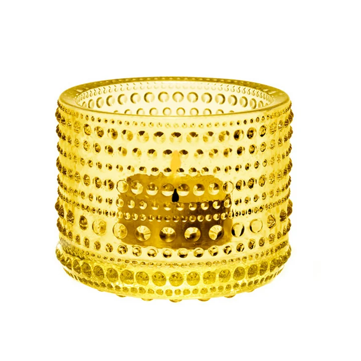 De Kastehelmi Votive 64 mm van Iittala in citroen