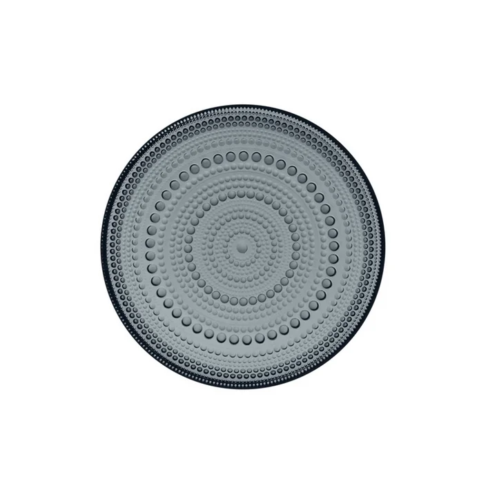 De Kastehelmi Bord van Iittala, Ø 17 cm, donkergrijs