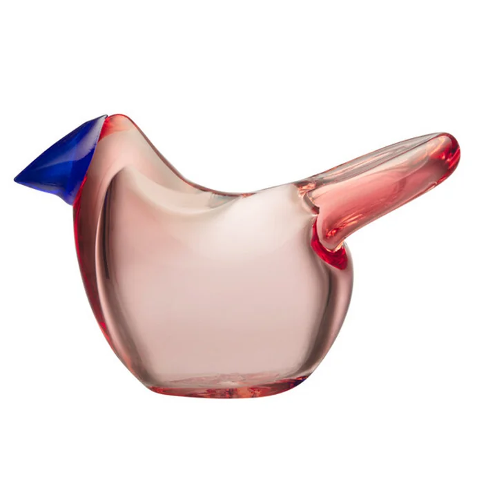 De Birds by Toikka, Flycatcher van Iittala in roze / blauw