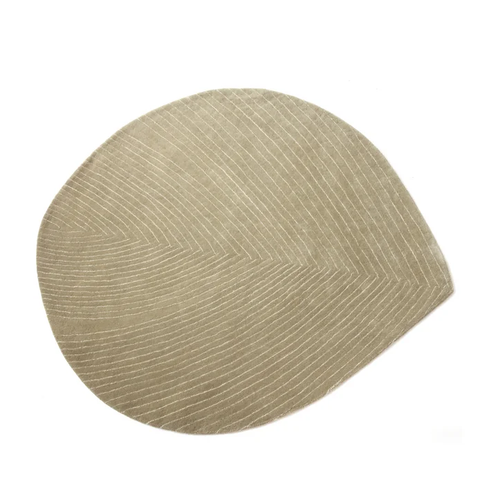 Quill Tapijt M, 124 x 142 cm, olijfgroen van nanimarquina