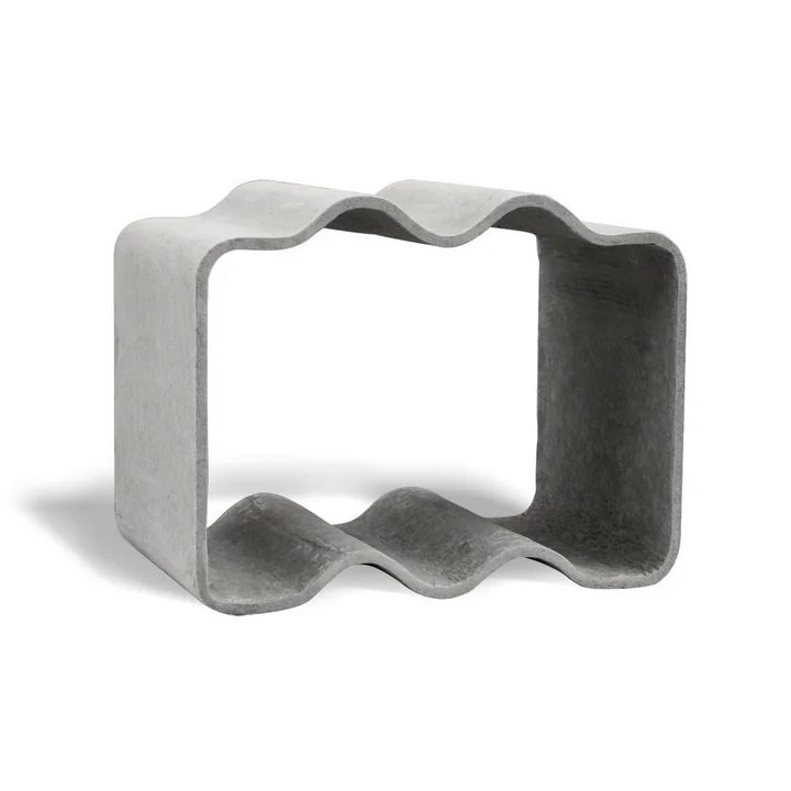 Het wijnrek Cheers van Eternit , natuurgrijs, 38 x 25 x 31 cm