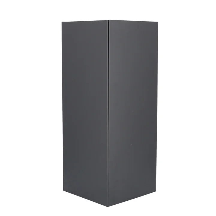 De Planter plantenbak 80 cm hoog van Jan Kurtz , zwart