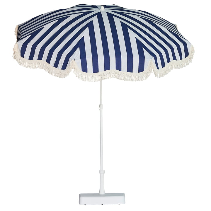 De Retro parasol Ø 200 cm van Jan Kurtz met scharnier