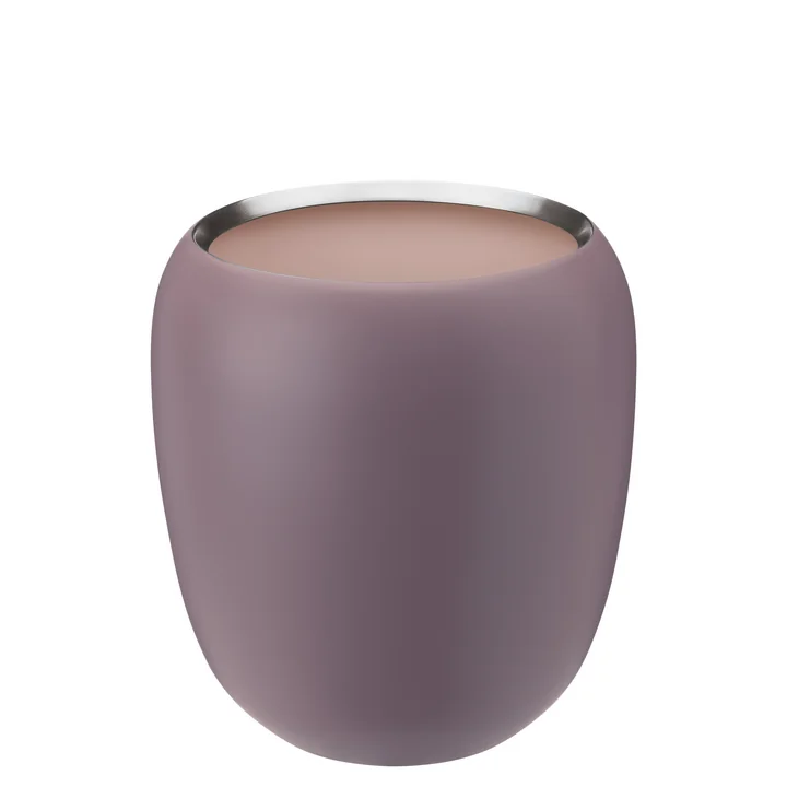 De Ora vaas klein van Stelton , dusty rose / powder