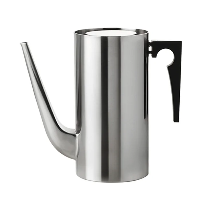 De AJ koffiepot van Stelton , 1. 5 l, roestvrij staal