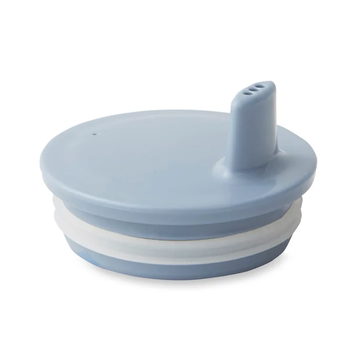 AJ Cup deksel, soft blue van Design Letters