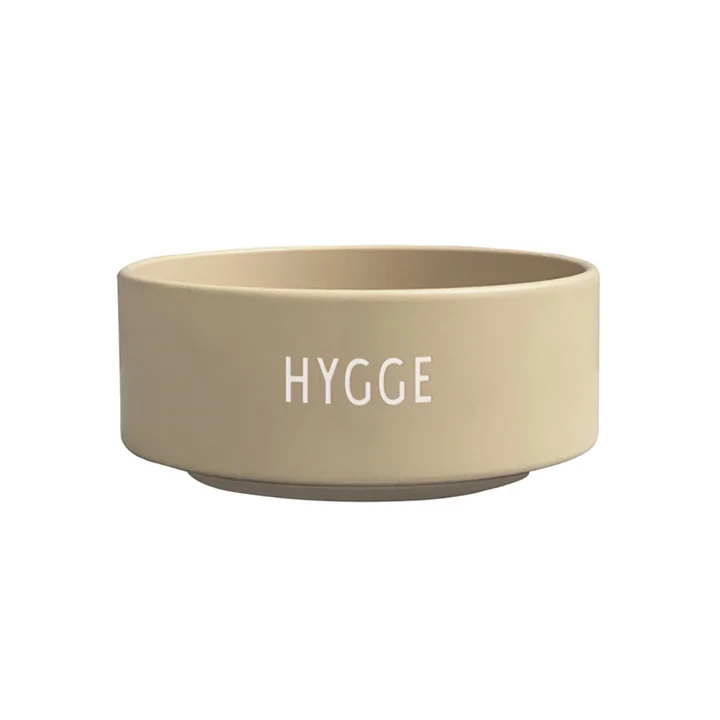 De kom Snack van Design Letters , Hygge / beige