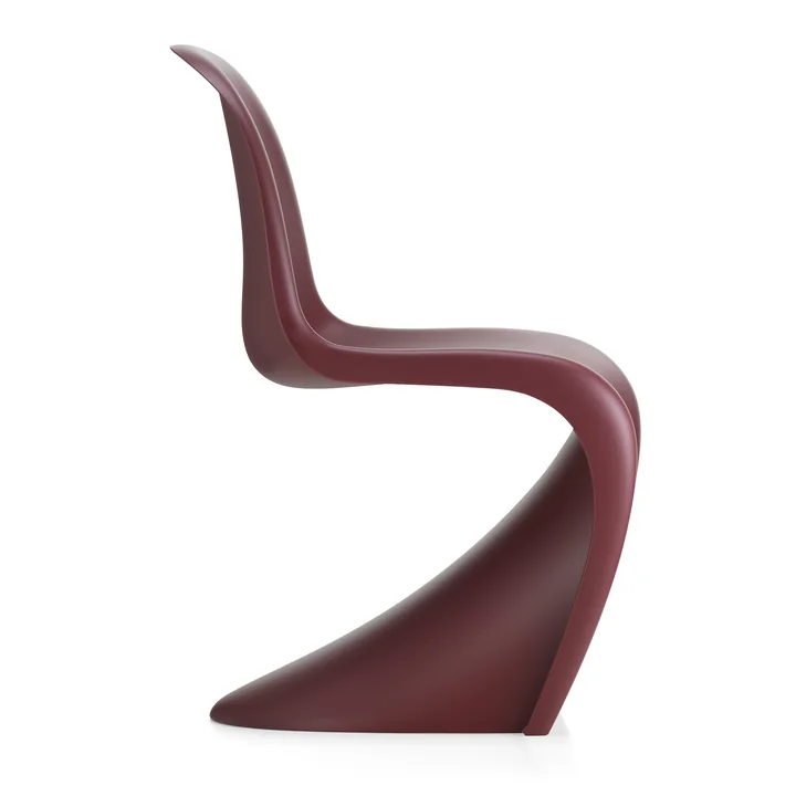 Vitra - Panton Chair bordeaux (nieuwe hoogte)