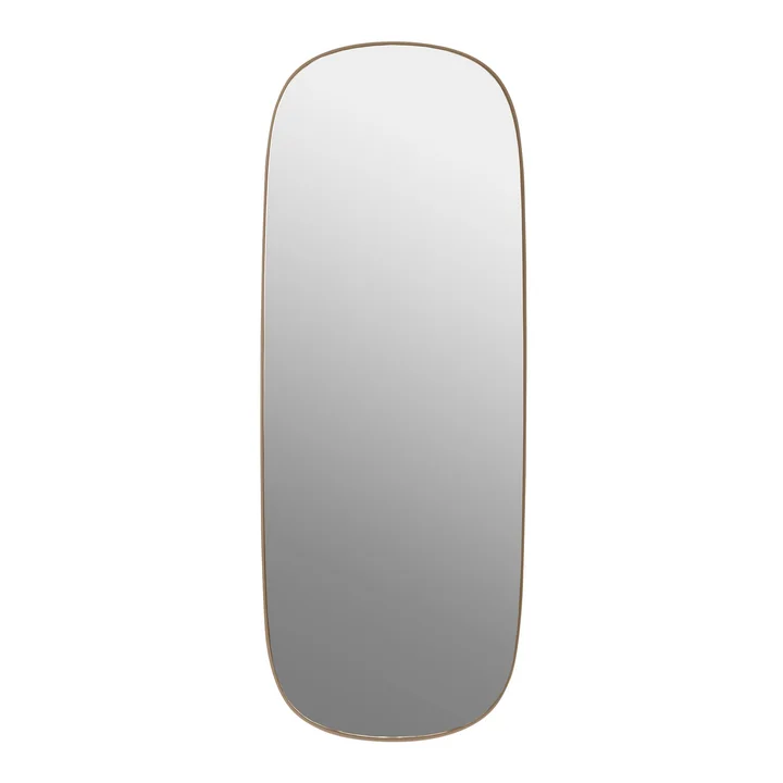 De Framed Mirror , groot van Muuto , rose / helder glas