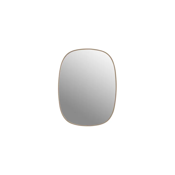 De Framed Mirror , klein van Muuto , rose / helder glas